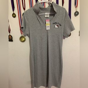 Gray Hello Kitty Tennis Dress